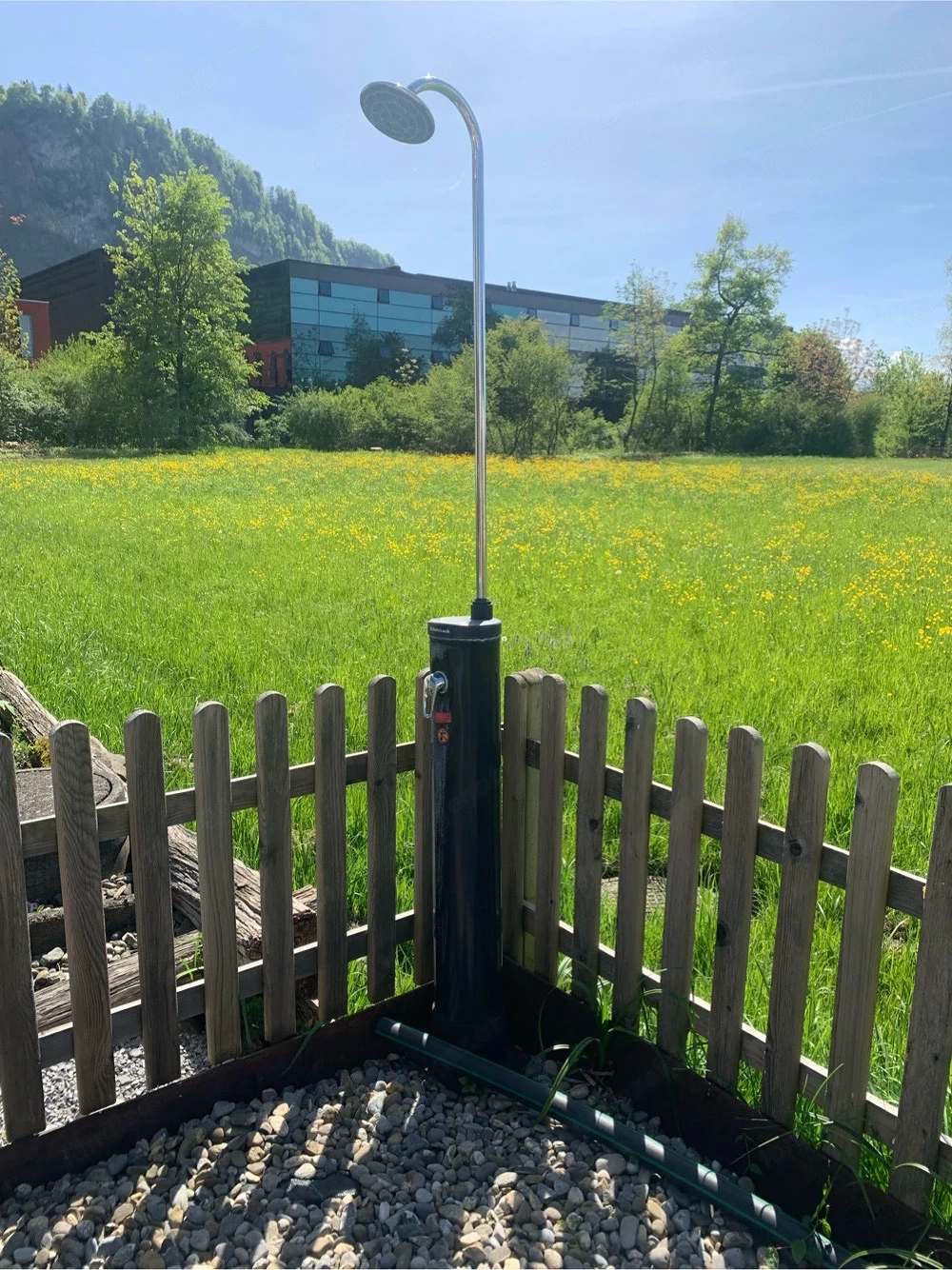 Solardusche   Außendusche zu verschenken