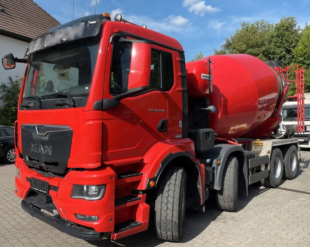 MAN TGS 32.440 8x4 Euromix 9m 