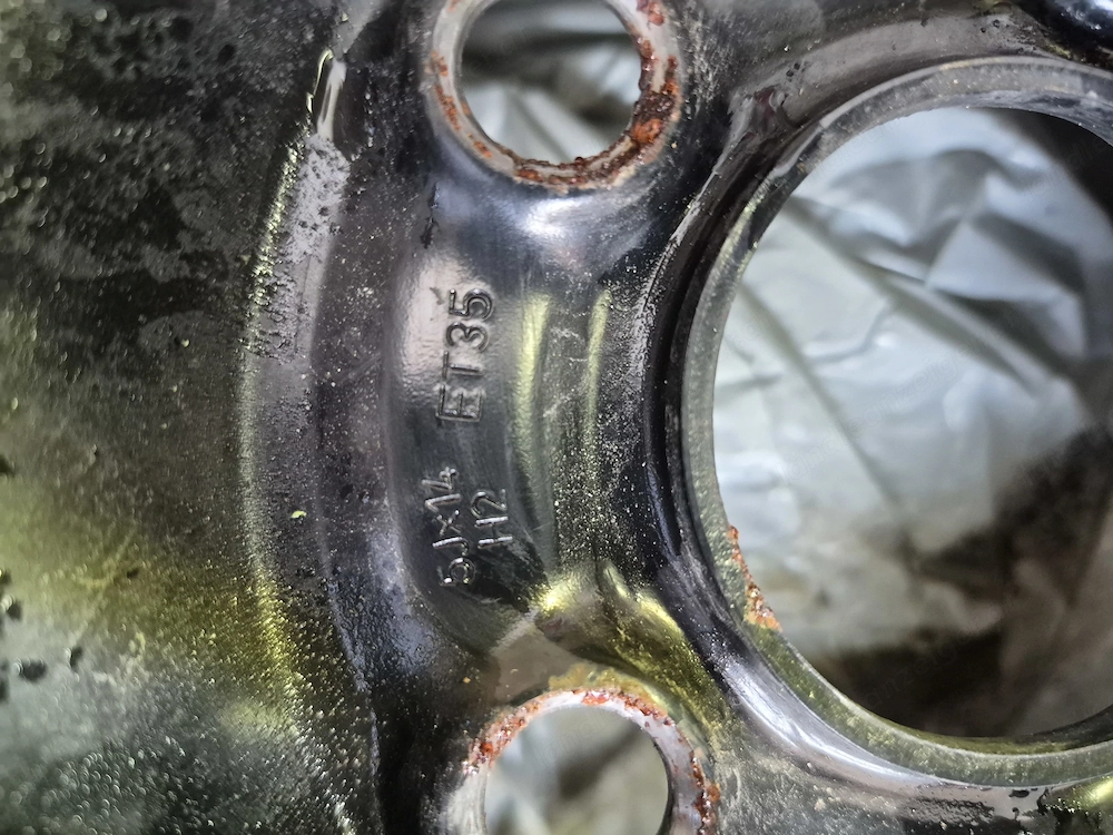 Sommerreifen auf Stahlfelgen