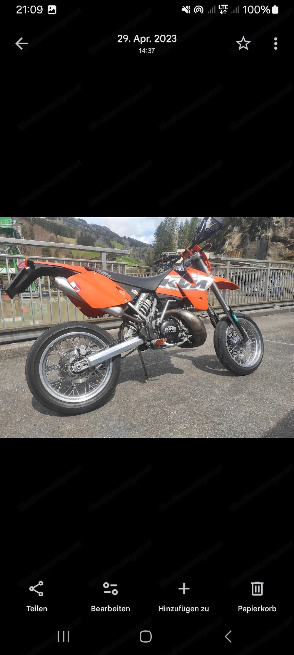 2-T Rakete Oldie KTM380EXC