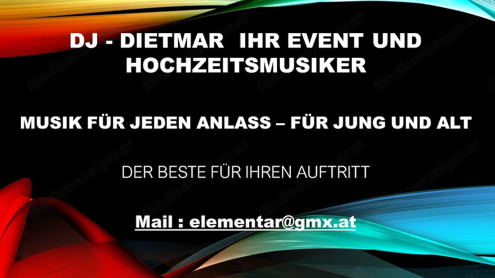 DJ Dietmar Ihr Event und Hochzeit DJ
