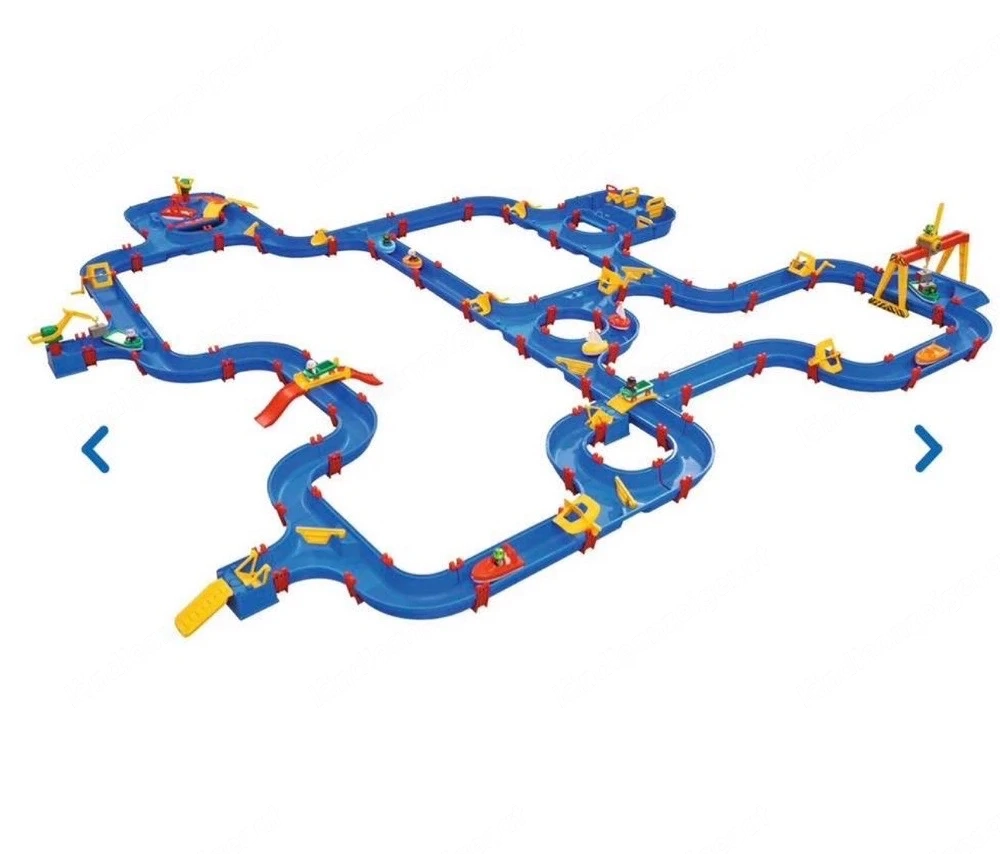 Aquaplay GIGA Set, teilbar! Perfekt für mehrere kleine Bahnen