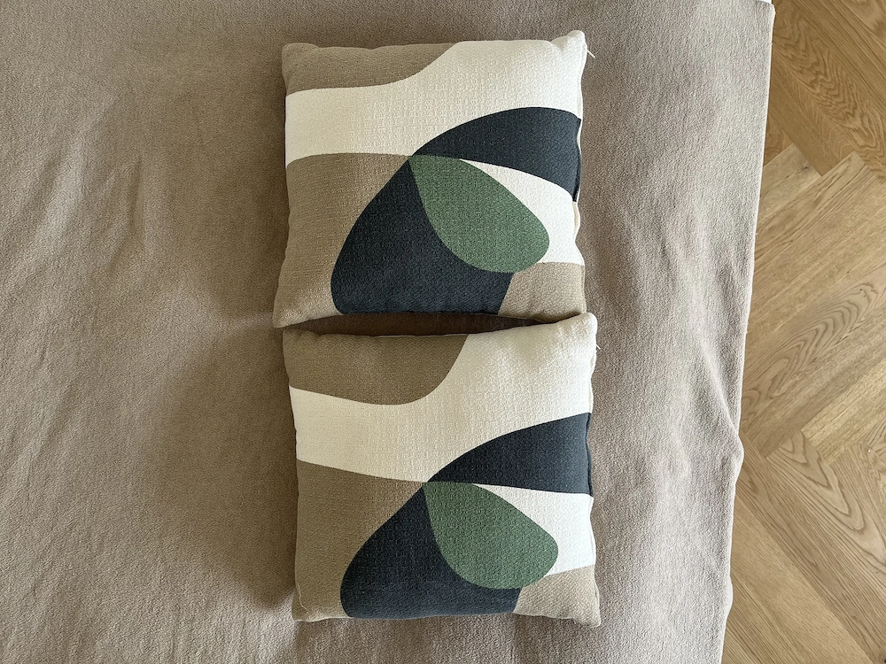 2 Stück Kissen 45x45cm