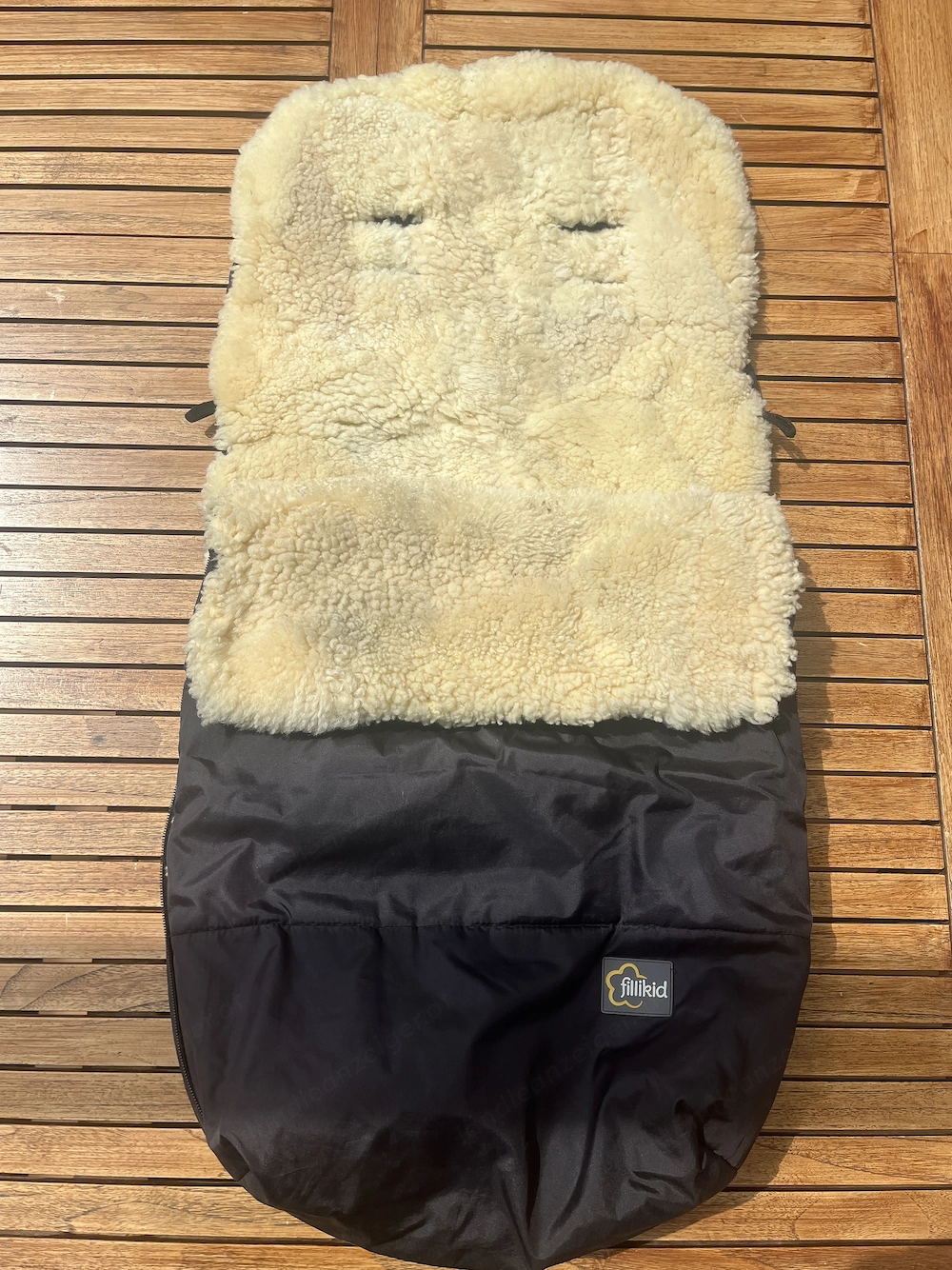 Lammfell Fusssack fillikid