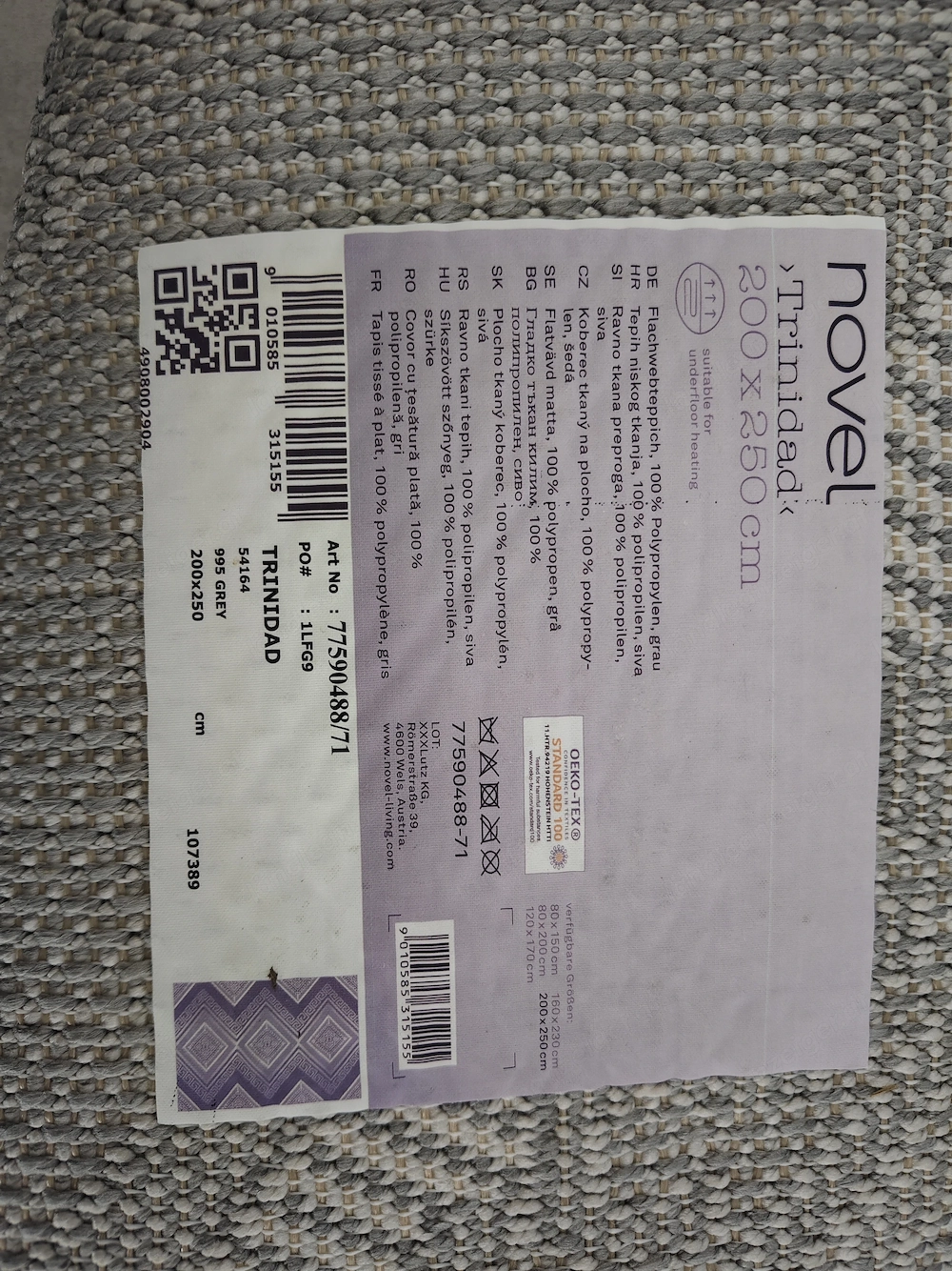 Outdoor Teppich neuwertig (2x vorhanden)