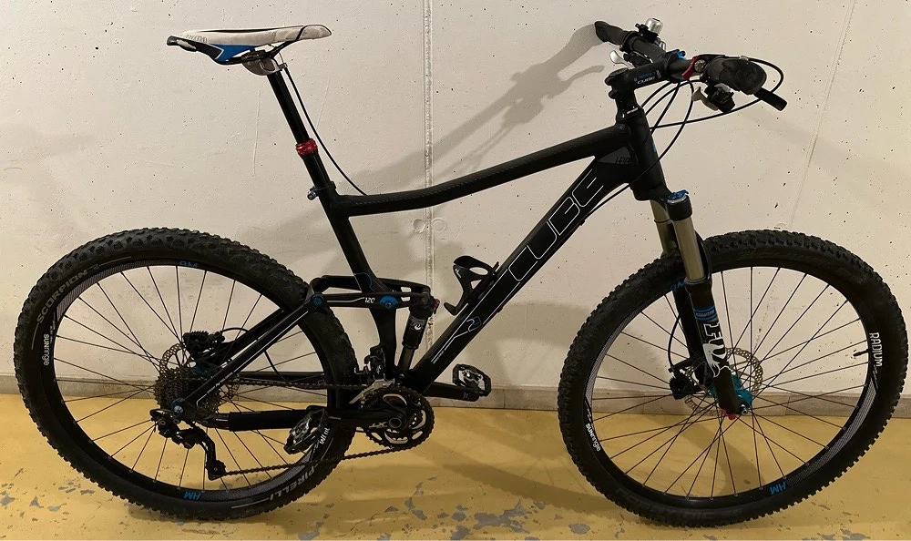 Cube Stereo 120 HPA 29, FOX Full Suspension, XT 3x10, Top Zustand
