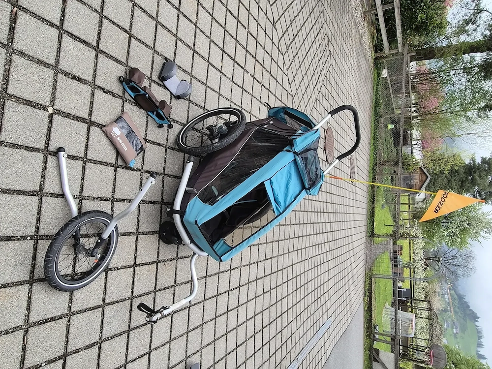 Croozer kids for 1 plus 