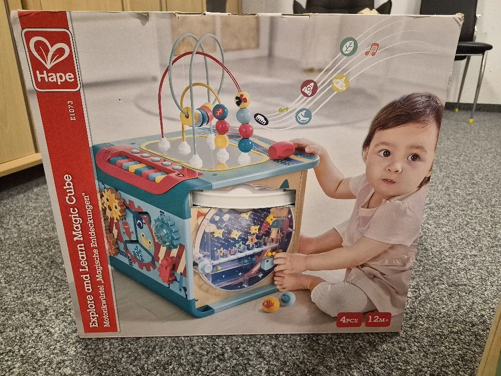 Hape Explore and Learn Magic Cube