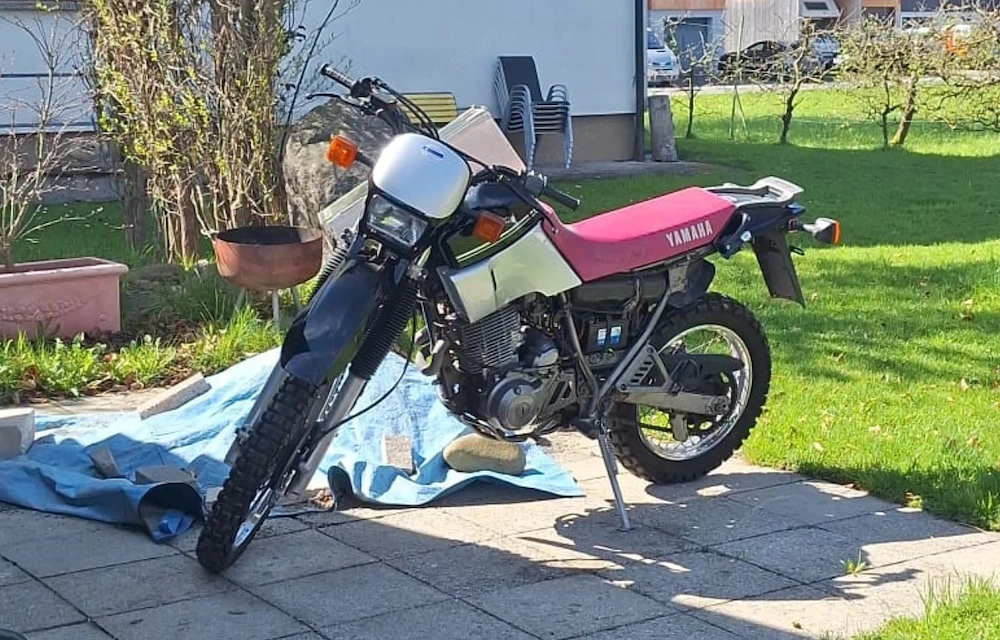 Yamaha XT 600 "Kultmotorrad" mit wechselbarem Sitz