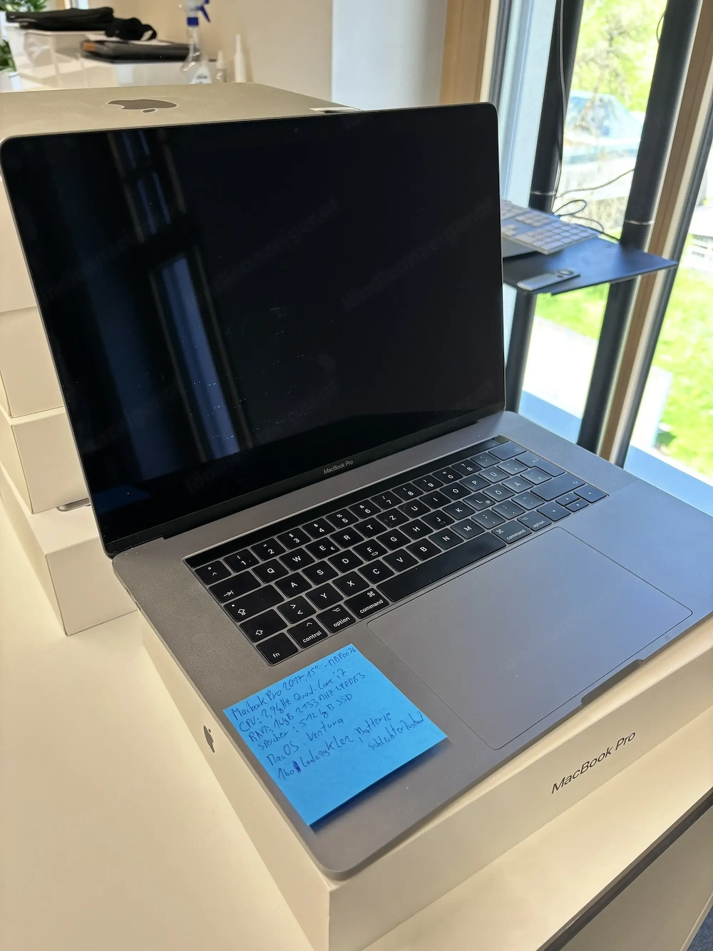 MacBook Pro 2017, 15"