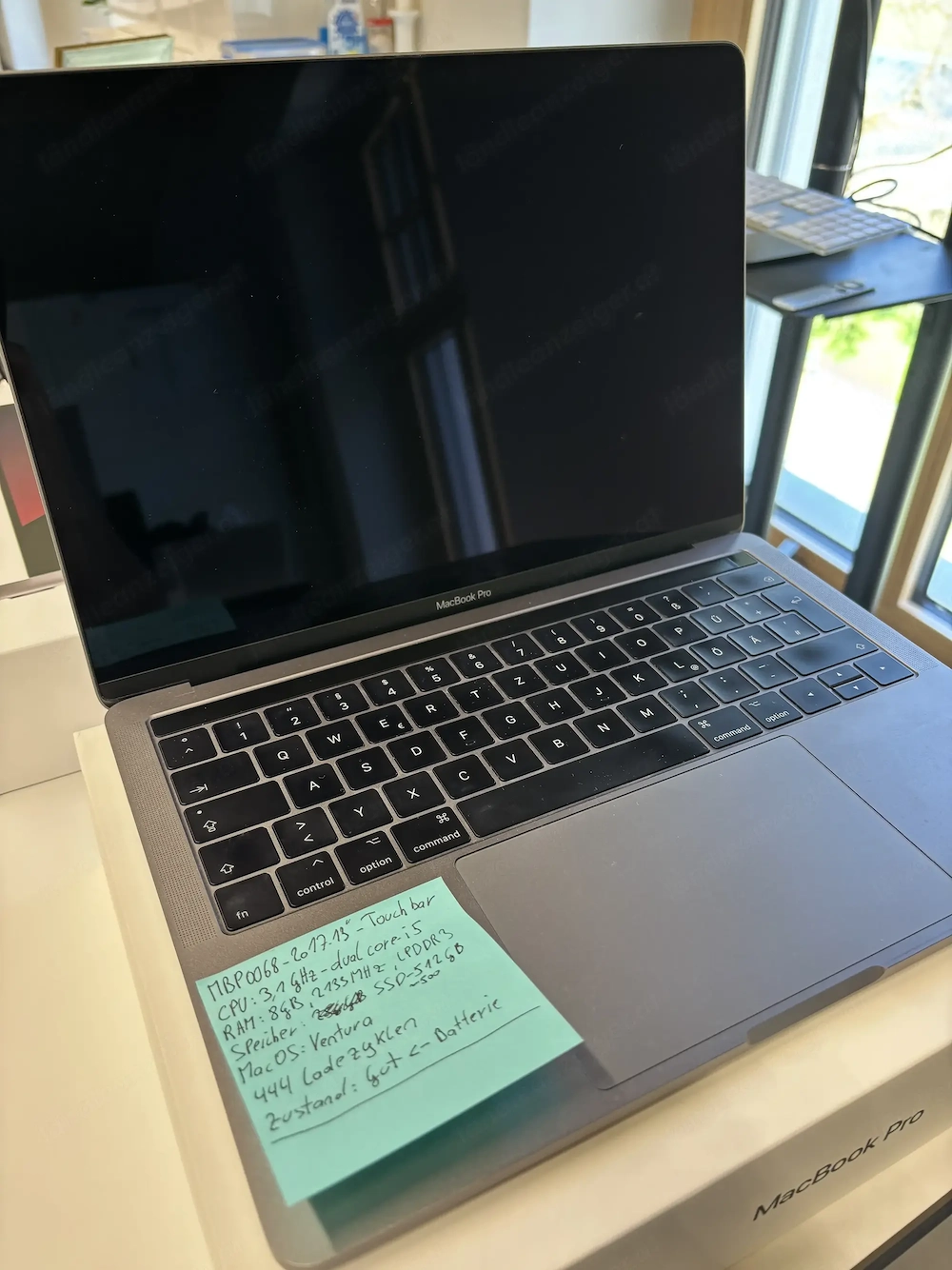 MacBook Pro 2017, 13"
