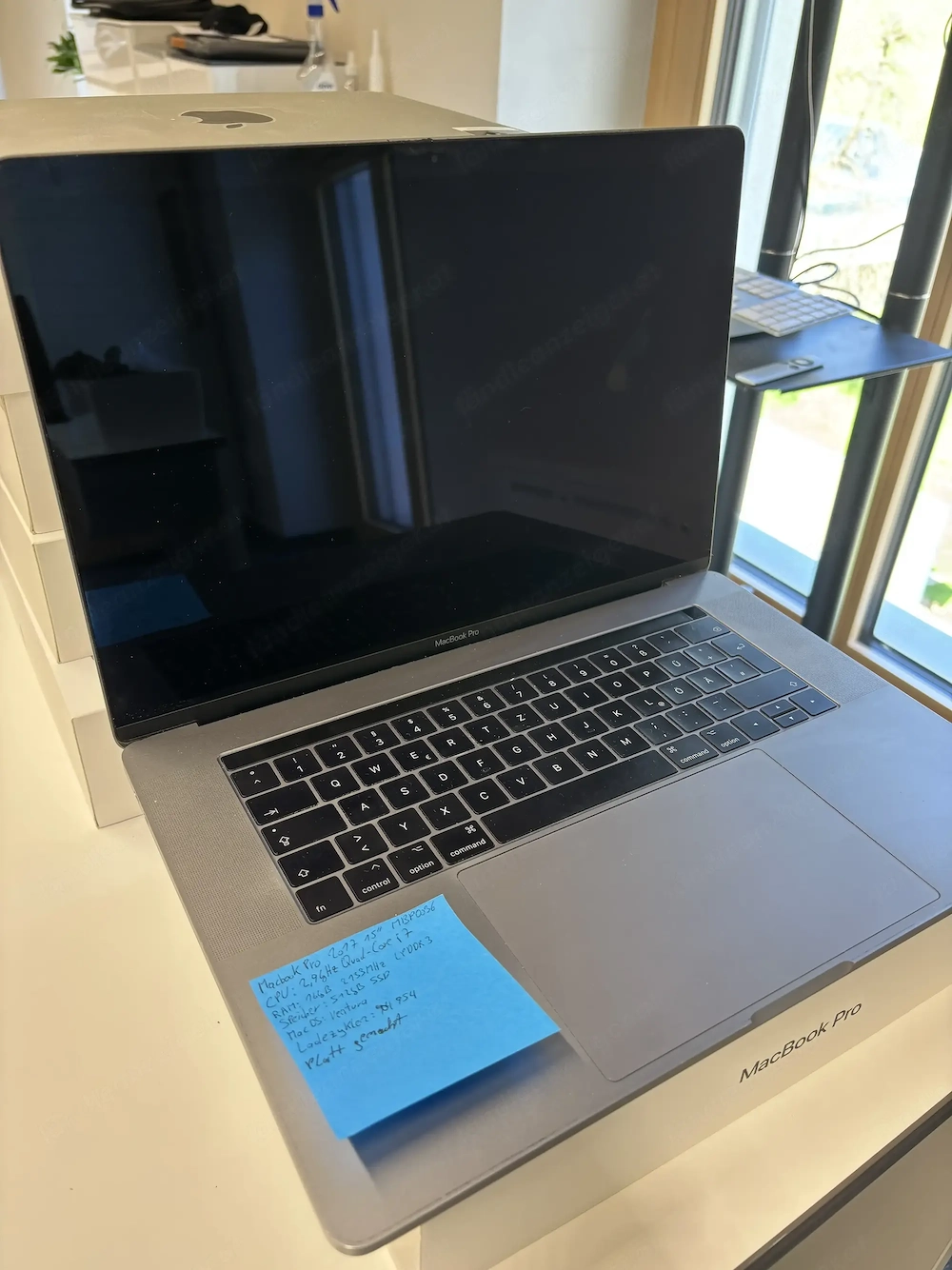 MacBook Pro 2017, 15"