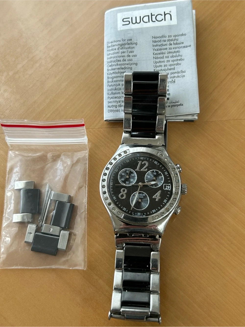 Swatch Unisexuhr Irony Chrono Dreamnight