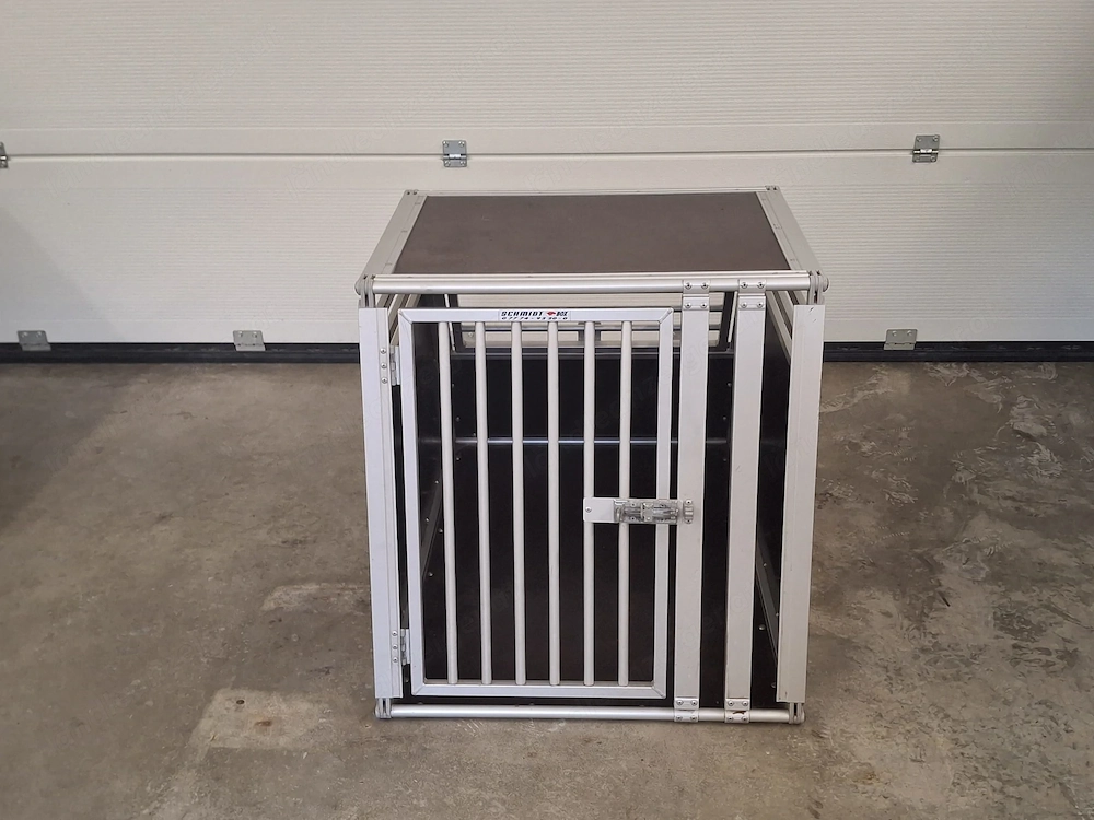 Verkaufe Hundebox Schmidt Alu 