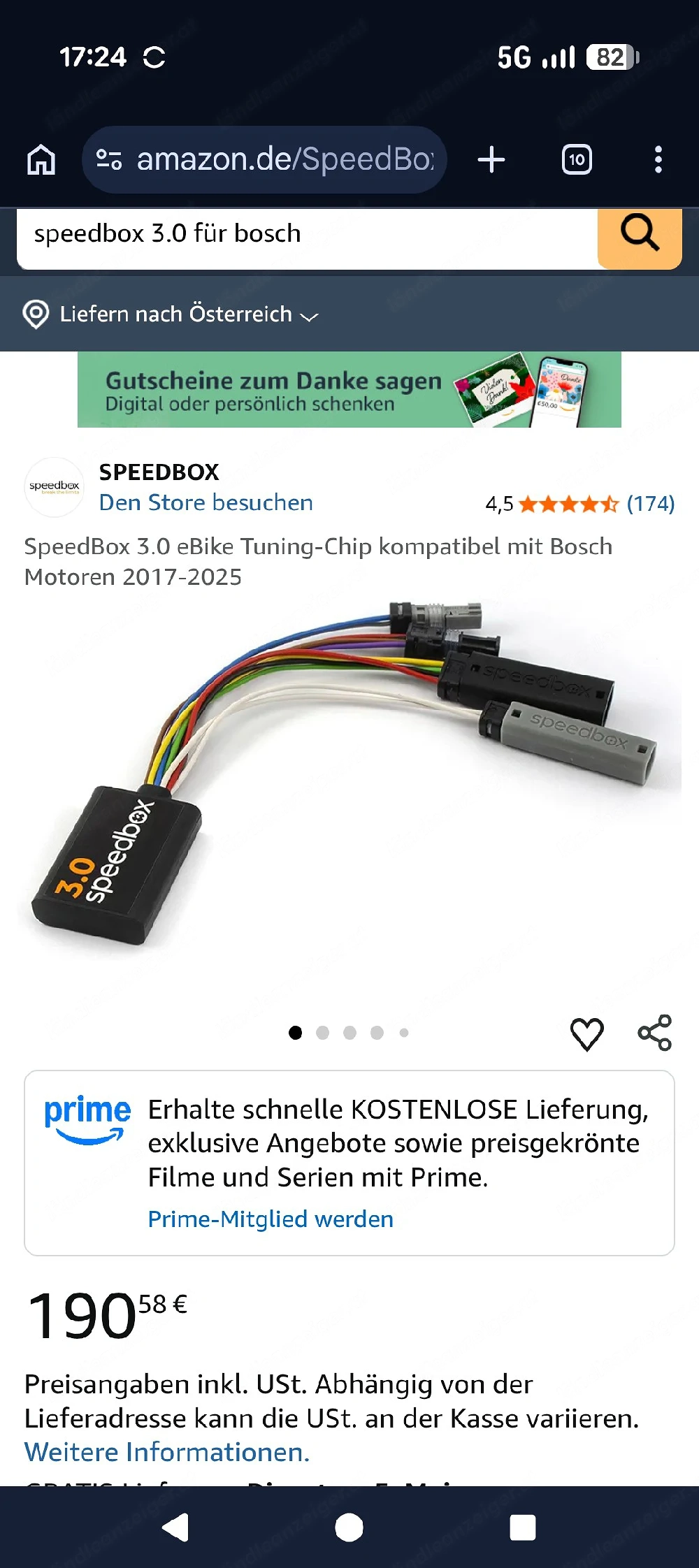 Speedbox 3.0 für Bosch Ebike Tuning