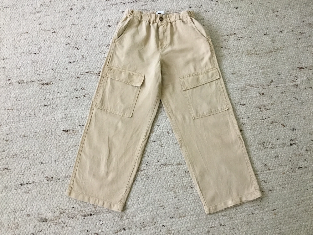 Coole lange Sommer Urlaubshose Gr. 164, neuwertig, beige