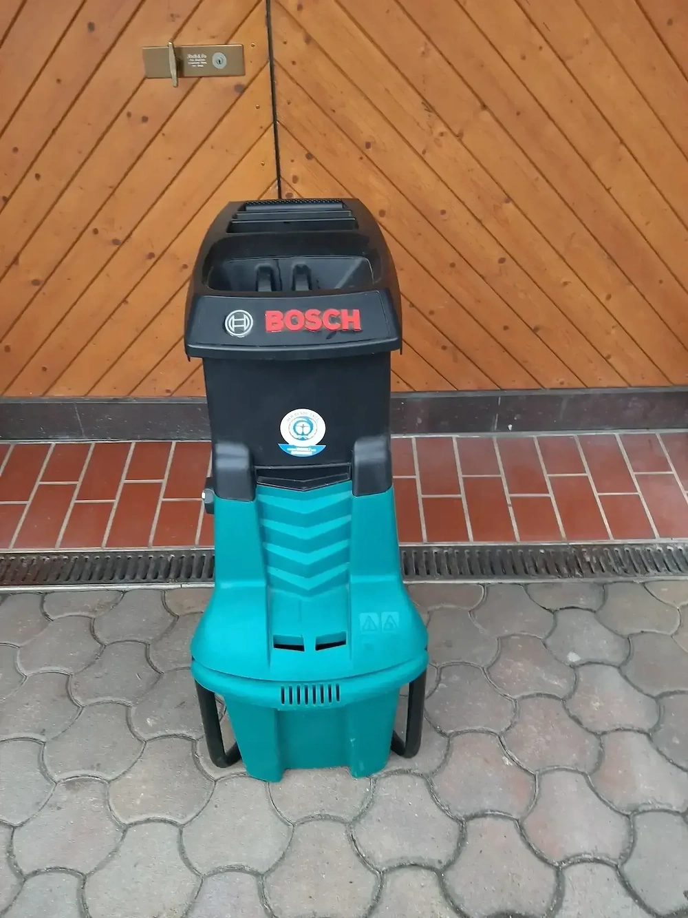 maschineller Häcksler 