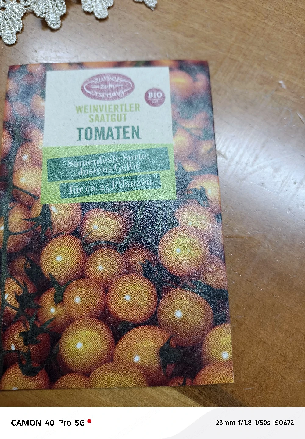 Gelbe Kirschen Tomaten 