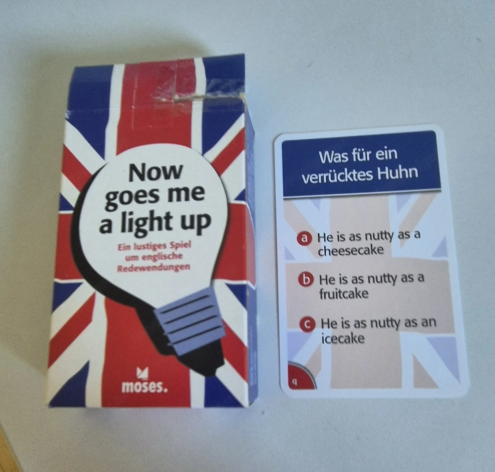 Kartenspiel englisch