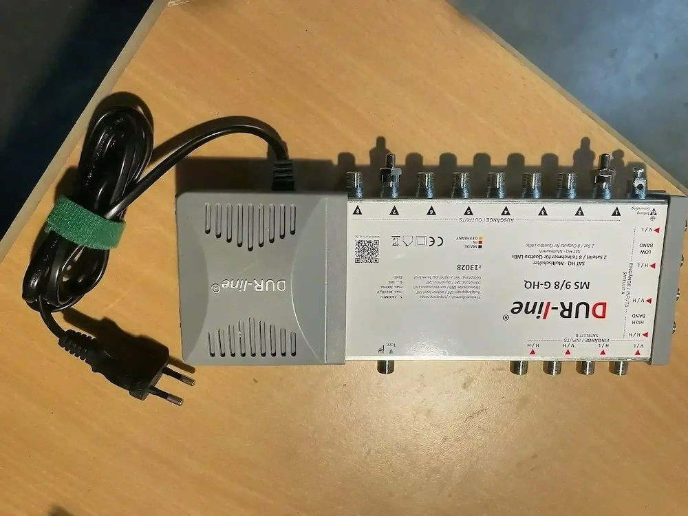 Multischalter für SAT und TV Anlage