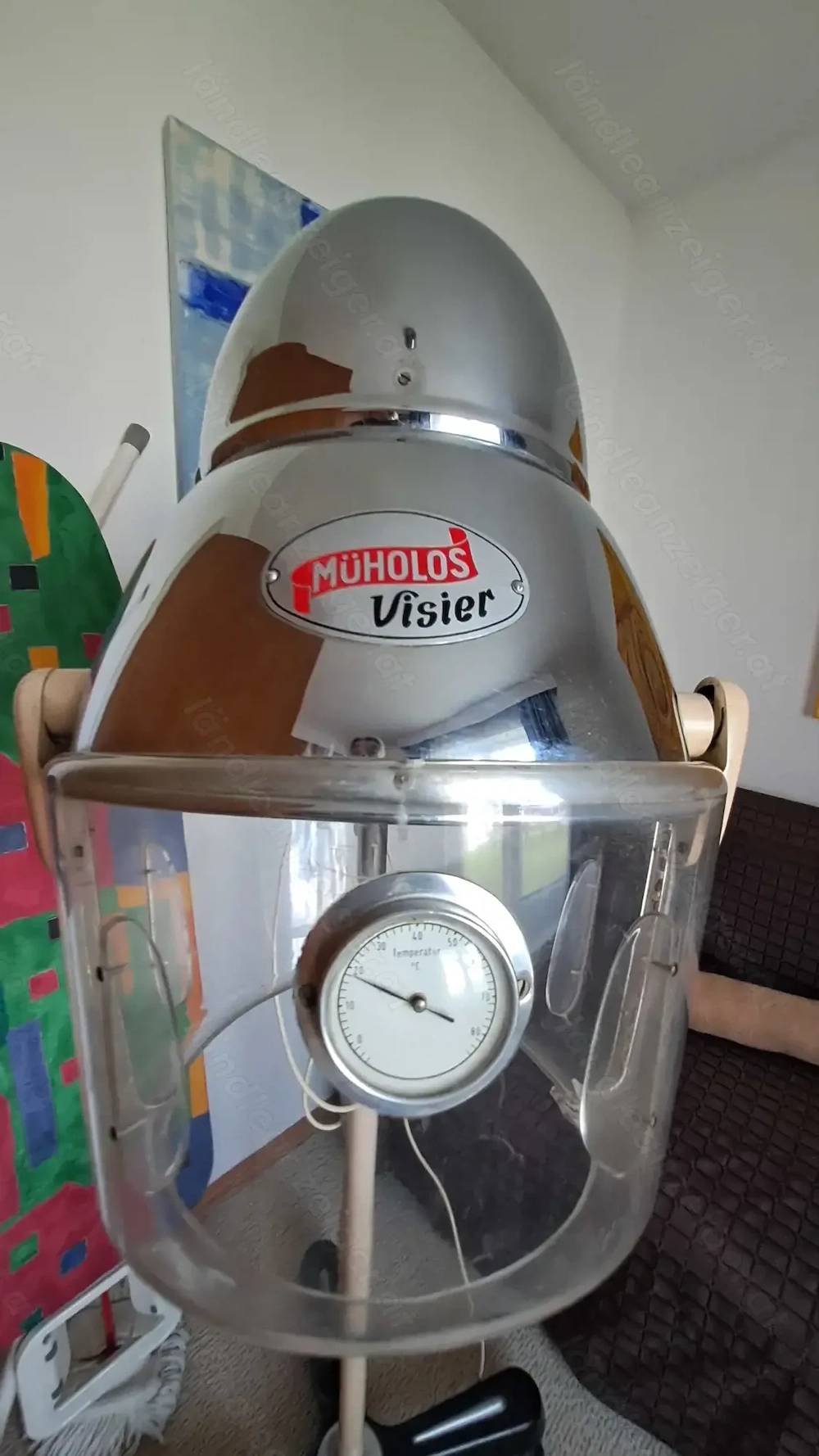 Vintage - antike Friseur Trockenhaube - Müholos Visier zu verkaufen
