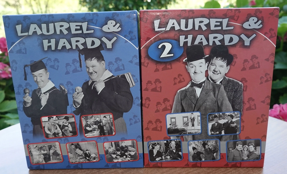 Laurel & Hardy (Dick & Doof) Box 1 & 2 , 20 DVD's, KULT 