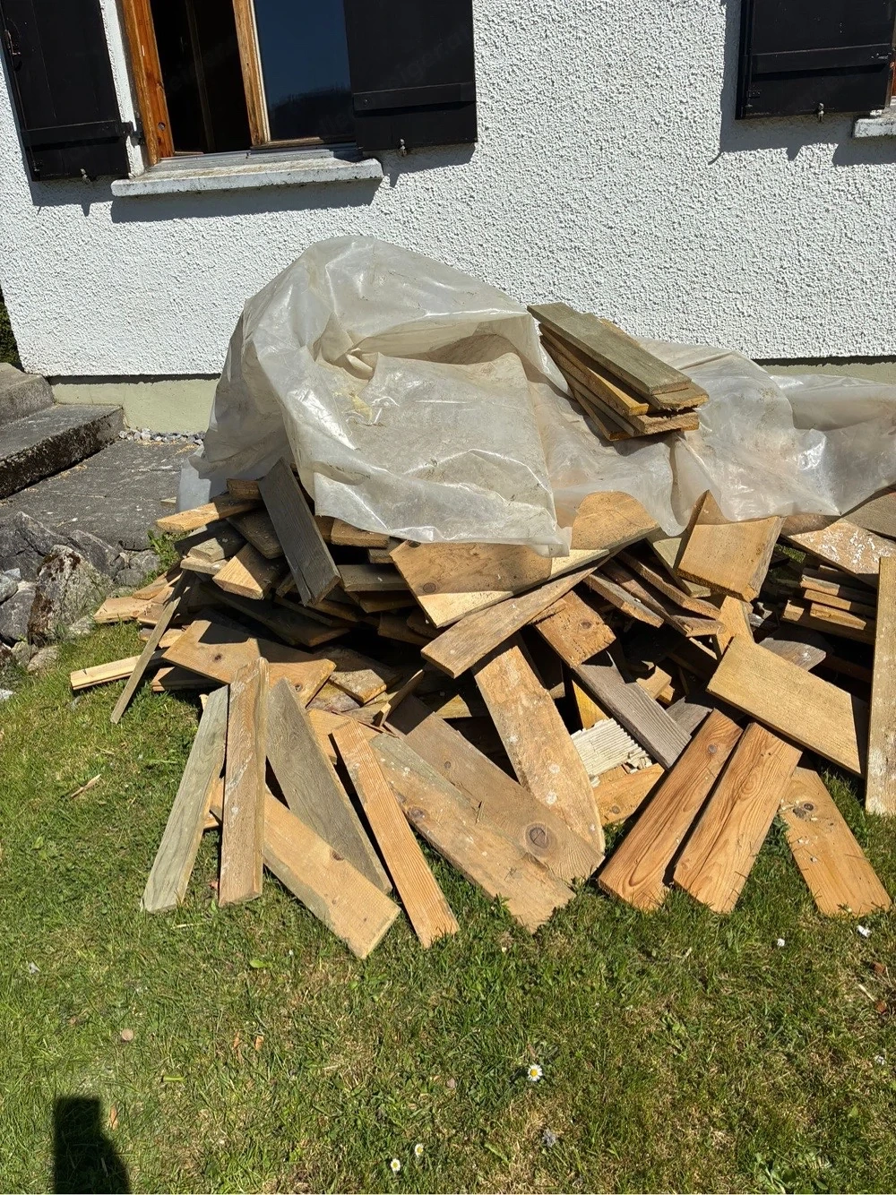 Holz zu verschenken