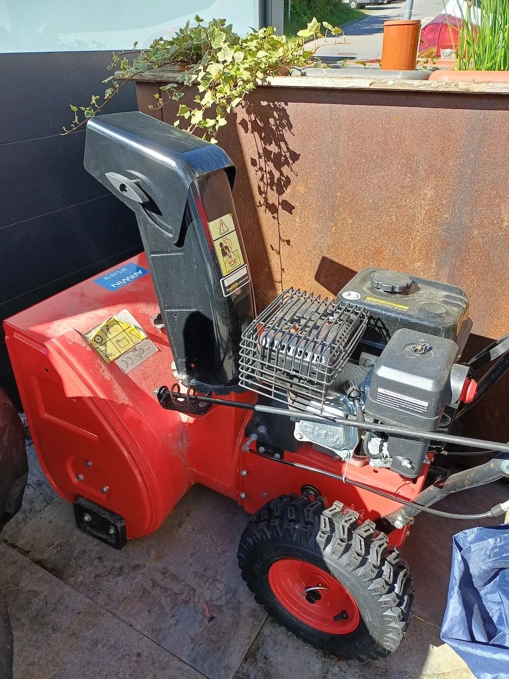 Benzin Schneefräse mit 163ccm