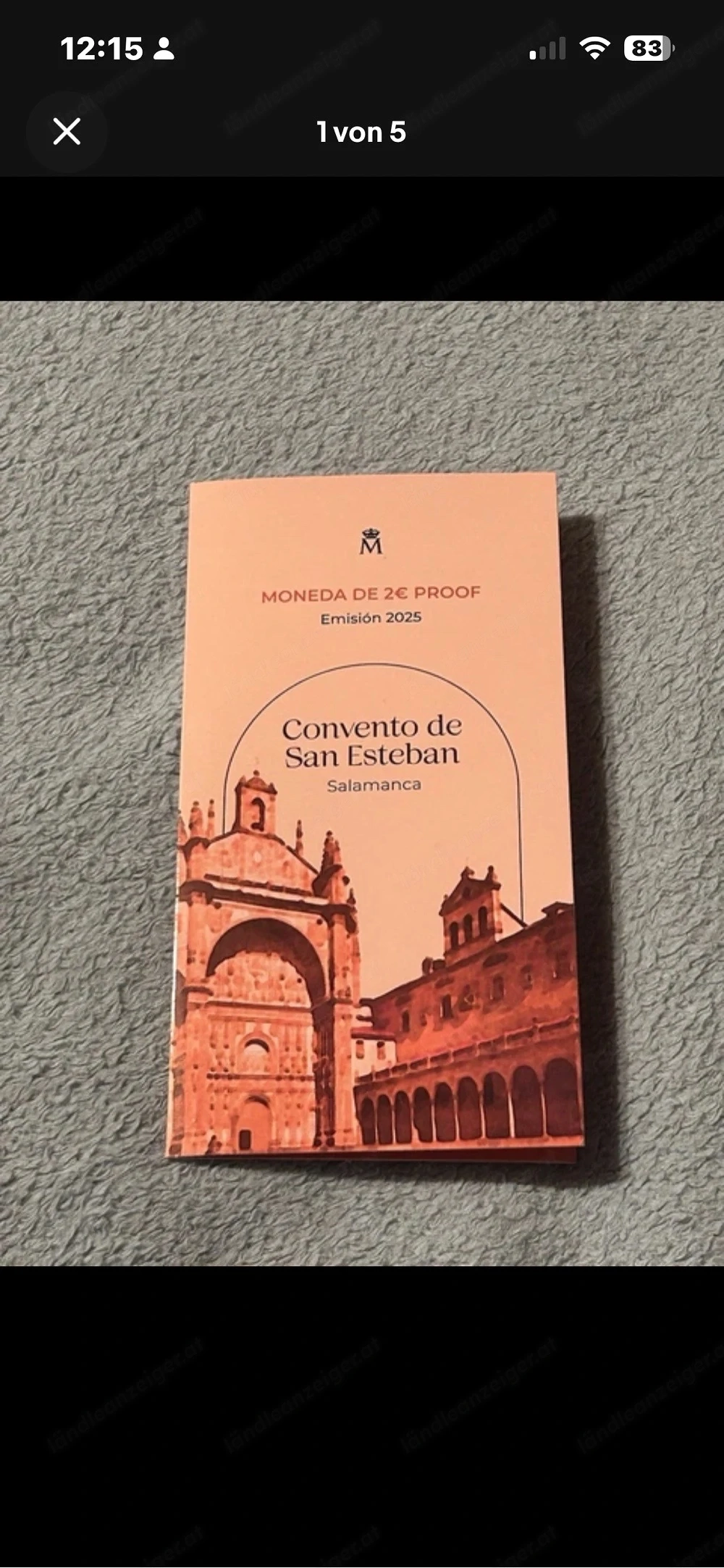2 Euro Spanien 2025 - Salamanca (San Esteban) - PROOF   PP - Limited Edition