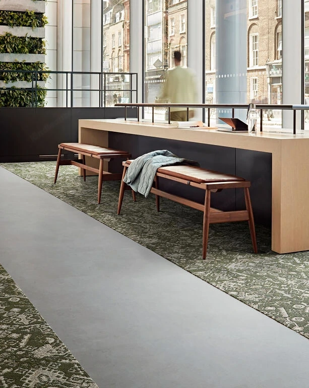 Grüne Past Forward Avocado Design Teppichfliesen
