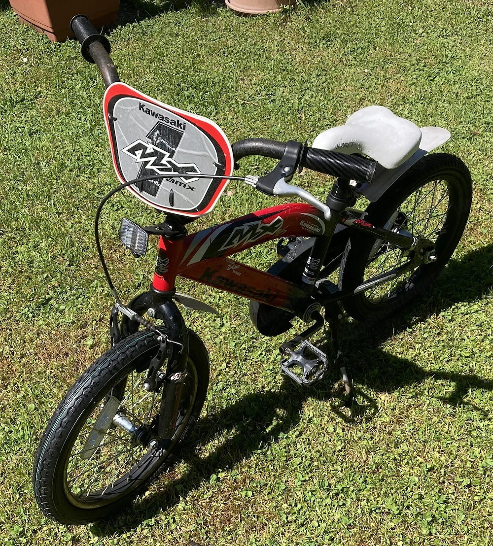 Kinderfahrrad 16   BMX Kawasaki