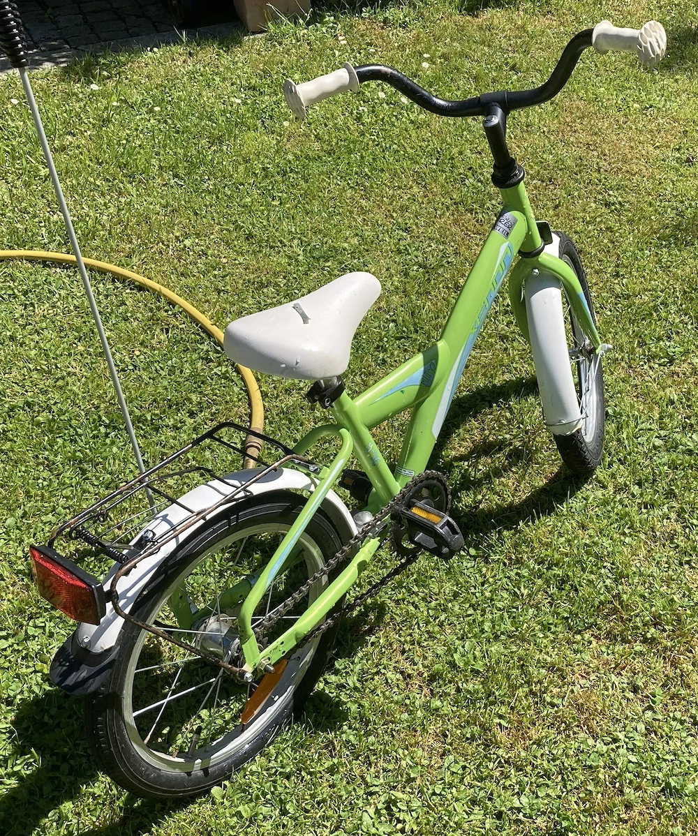 Kinderfahrrad 16   XENON grün