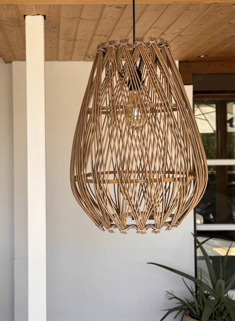 Lampenschirm im Boho-Stil