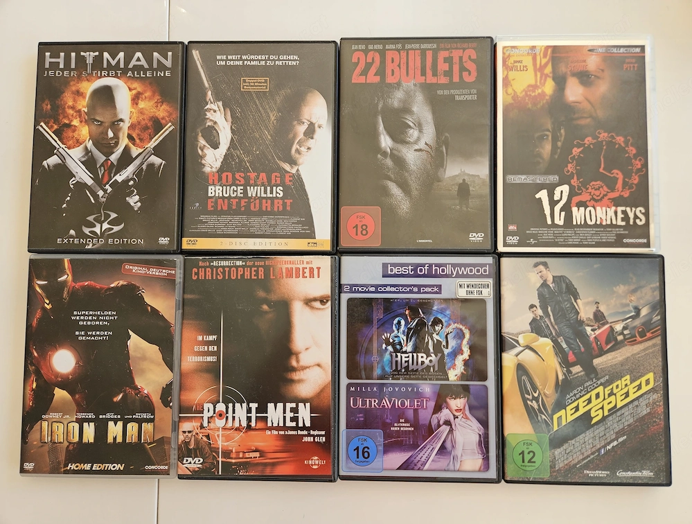 Verschiedene Dvd's