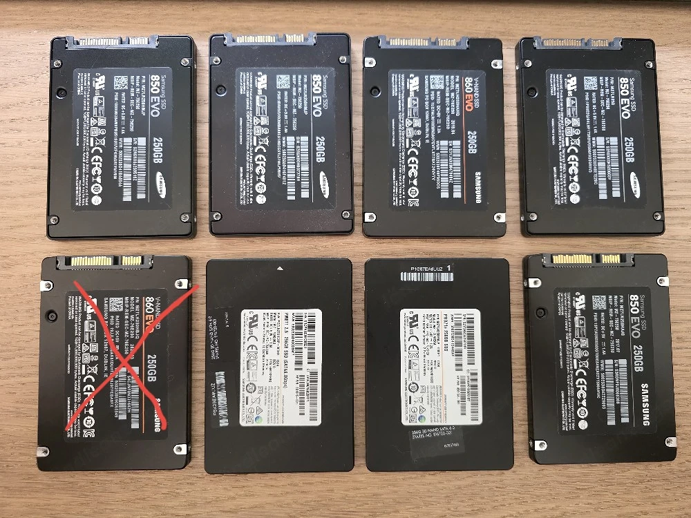 Samsung SSD Festplatten 250 GB