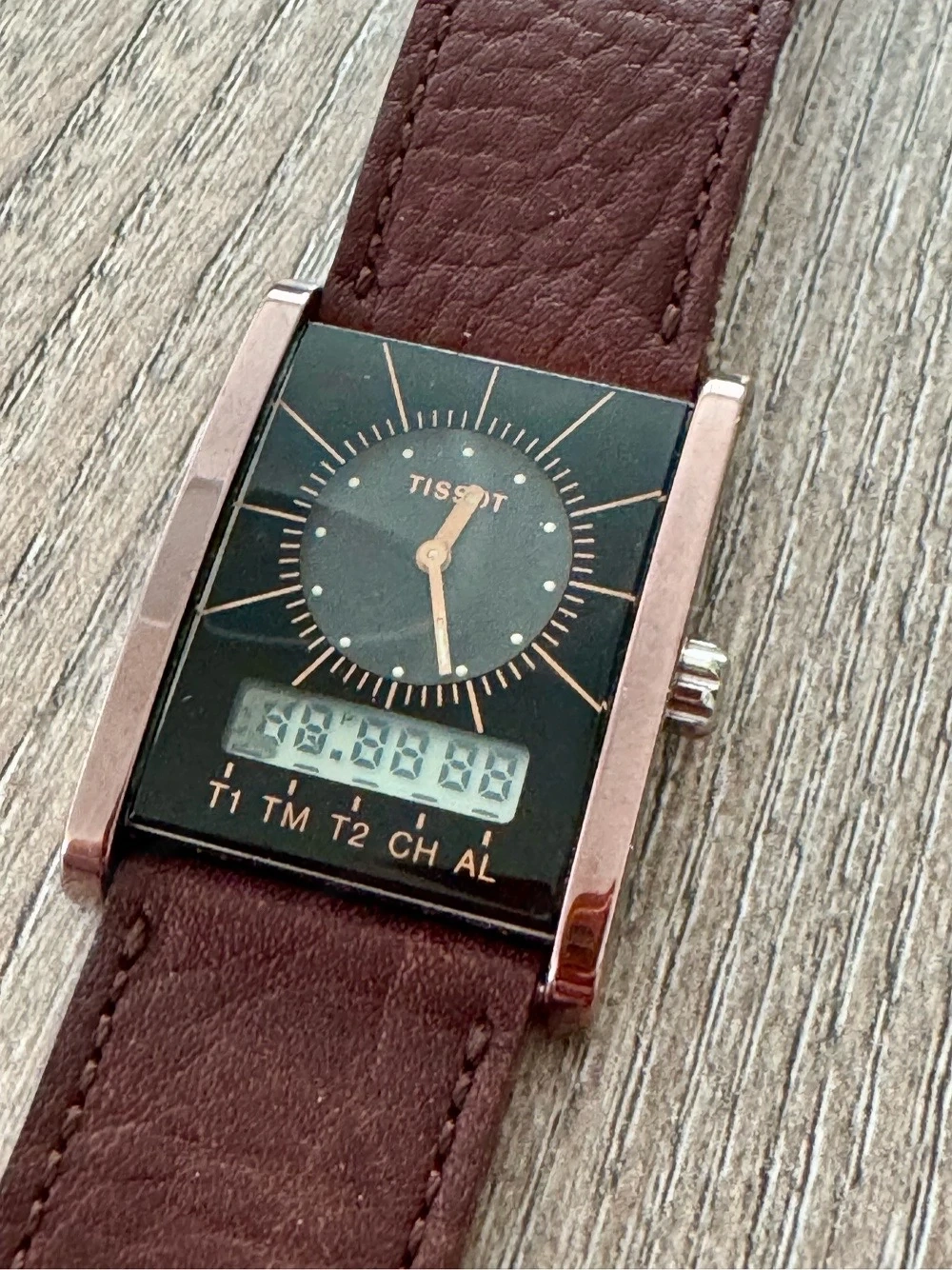 Tissot Two Timer D 377