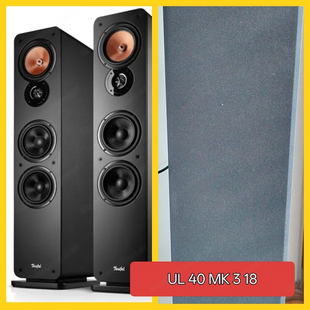 Teufel ULTIMA MK 318 Standboxen+Subwoofer, 200 Watt 150 Watt