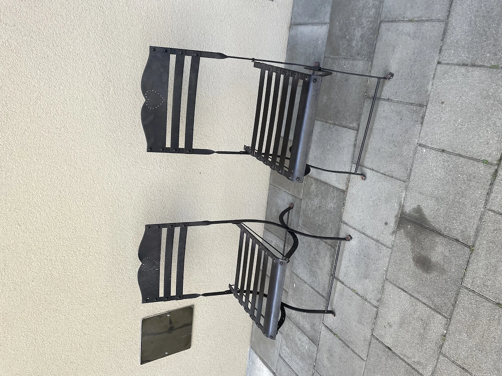 Gartenstühle aus Metall