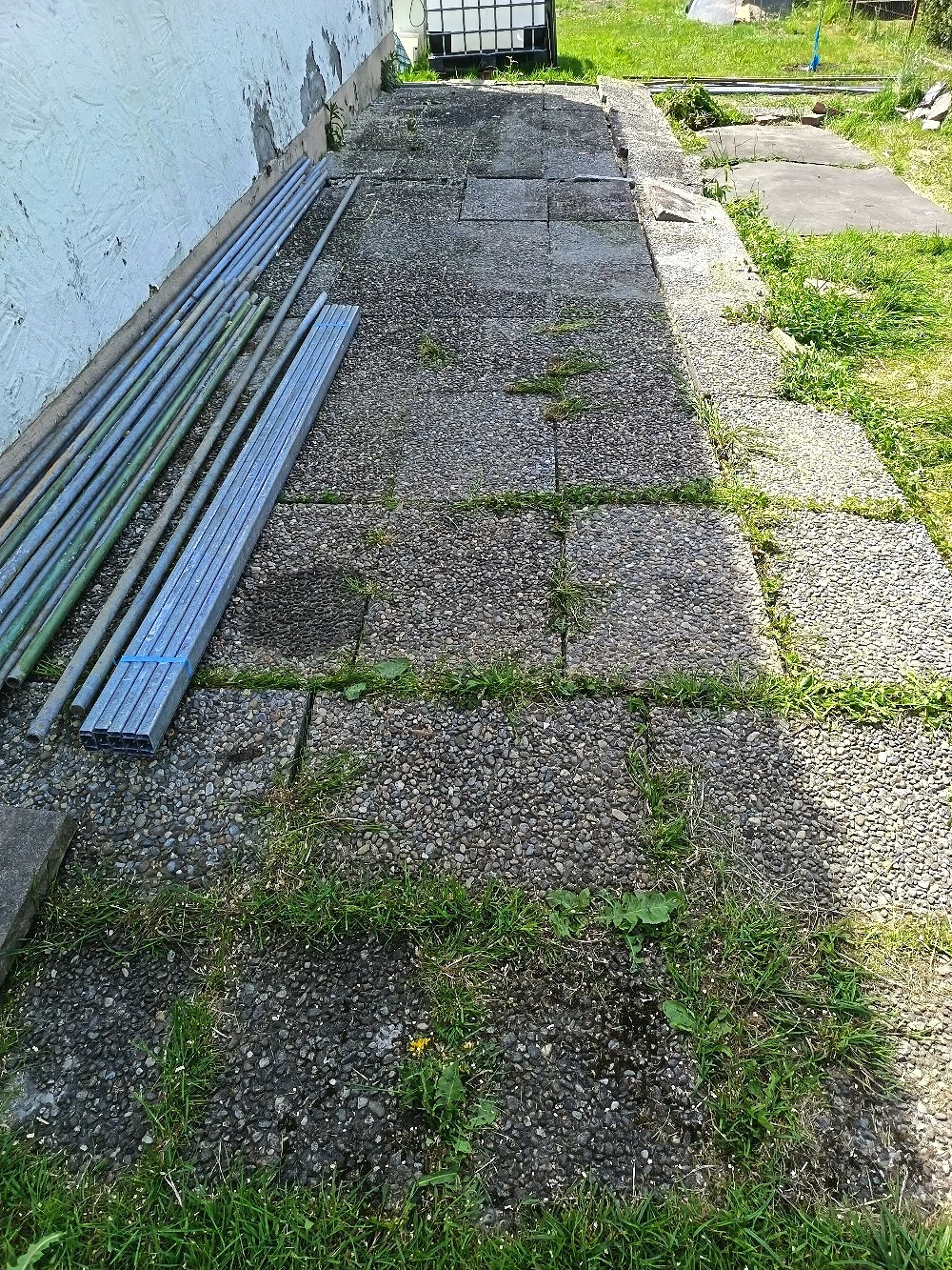 Waschbetonplatten