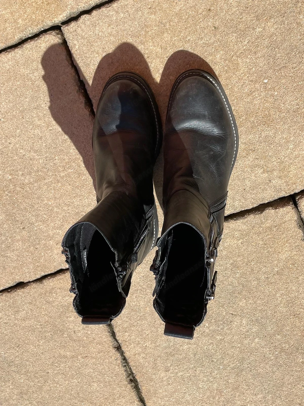 Schwarze Stiefel Tamaris