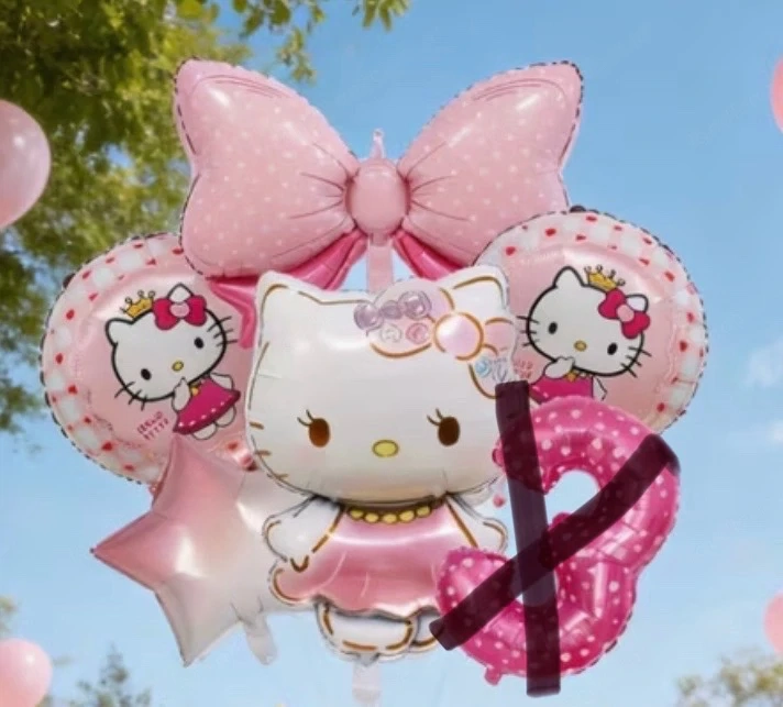 Hello Kitty Deko Ballons Folienballon 