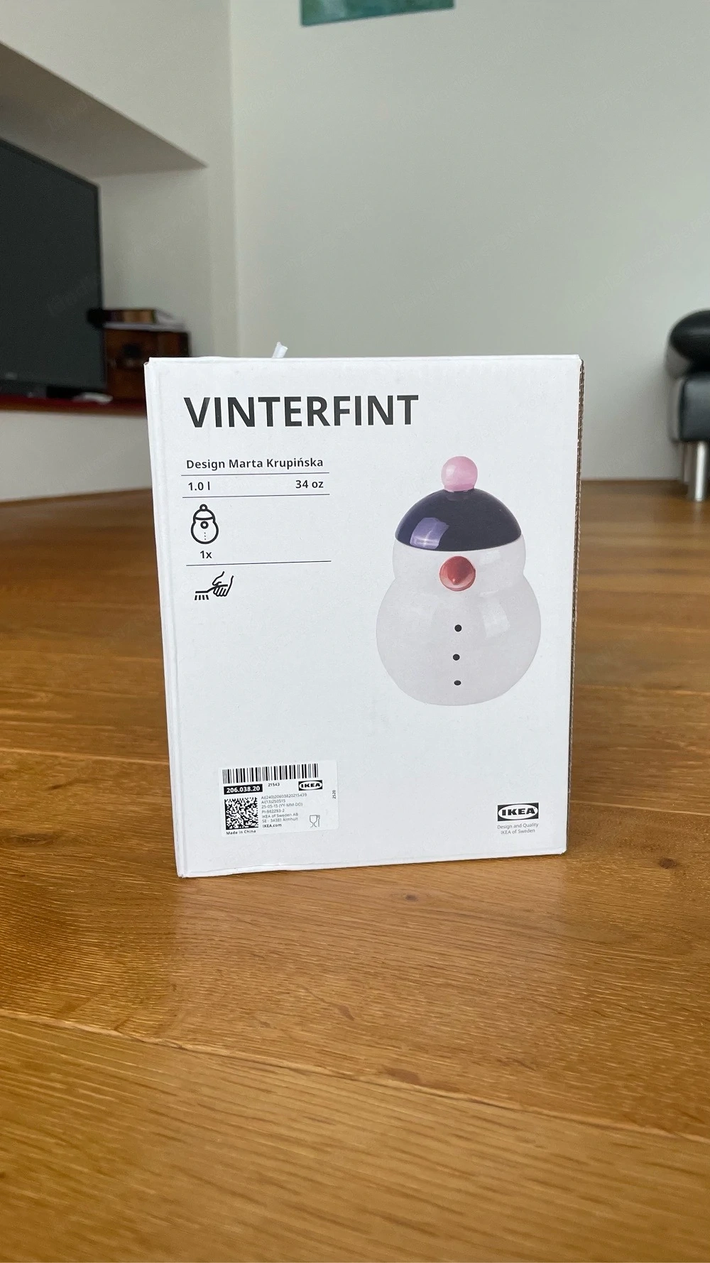 Keksdose Schneemann