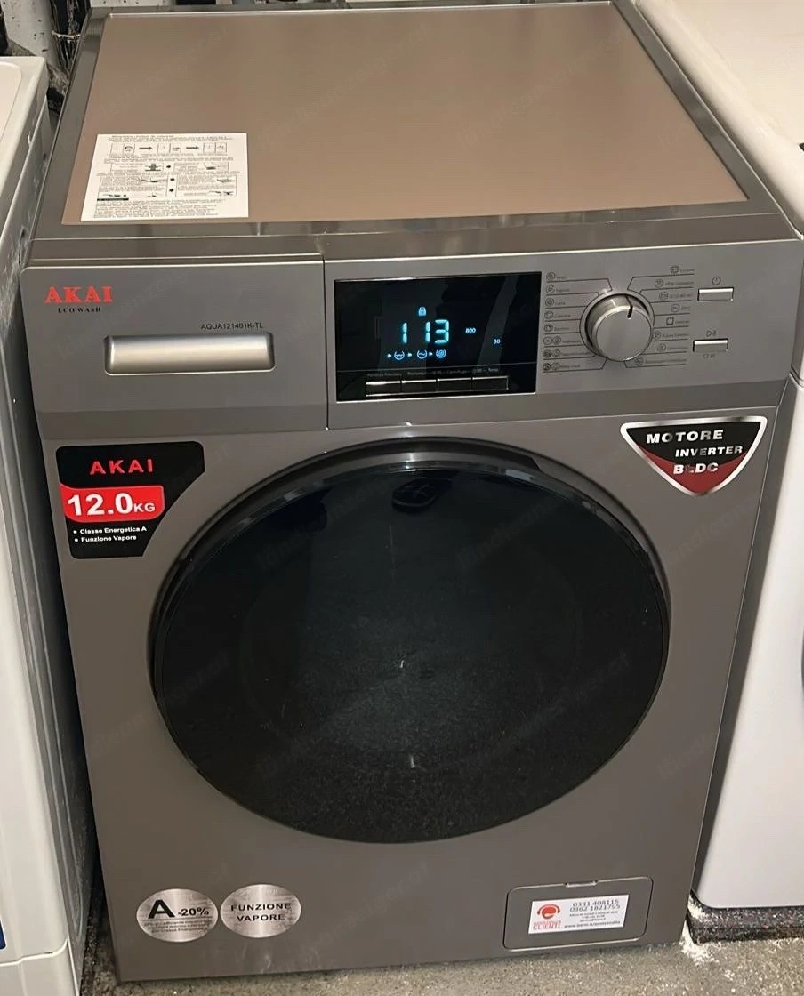 Waschmaschine 12 kg   neuwertig (nur 4 Monate genutzt)