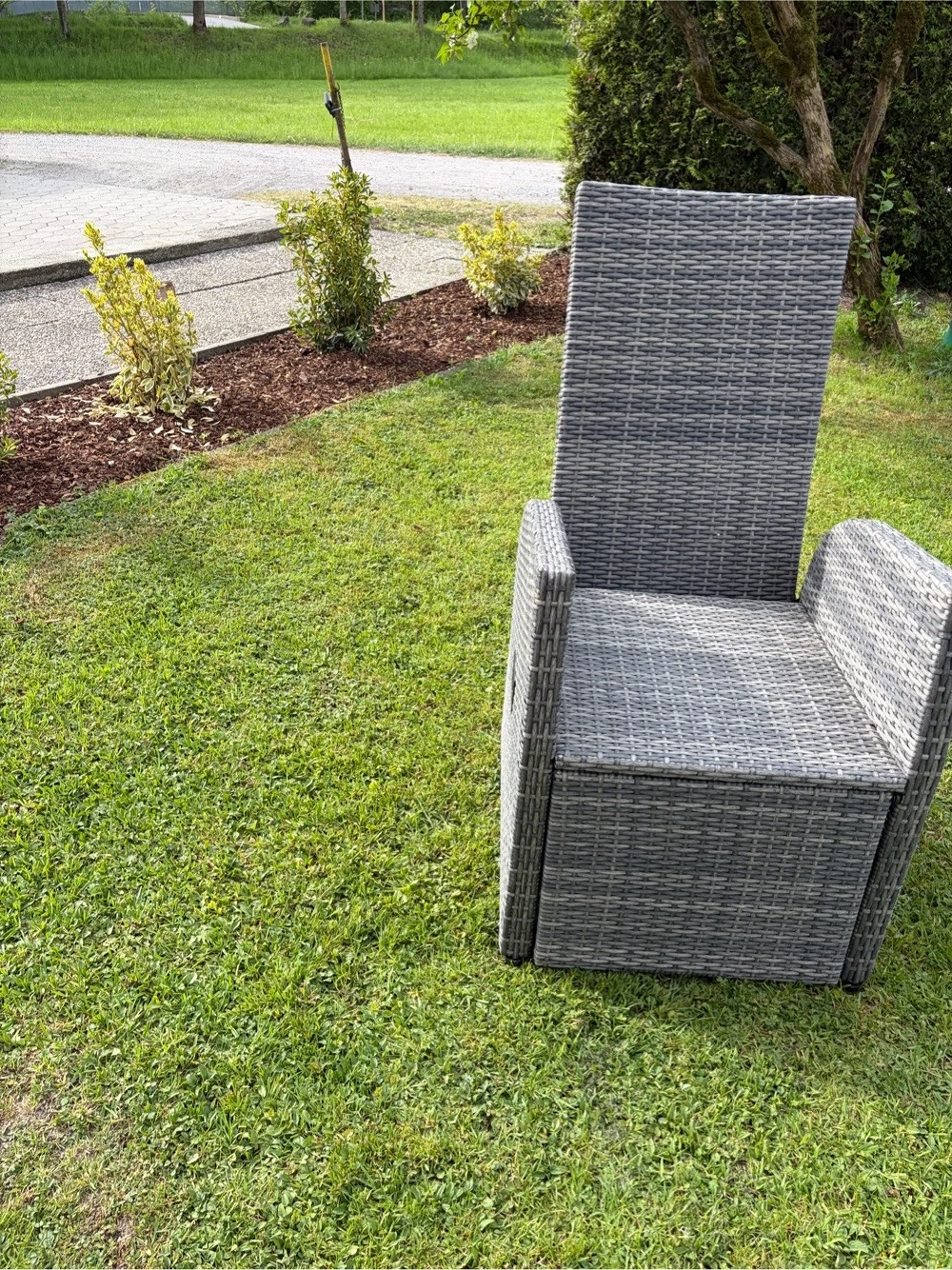 Gartenstuhl mit Liegefunktion
