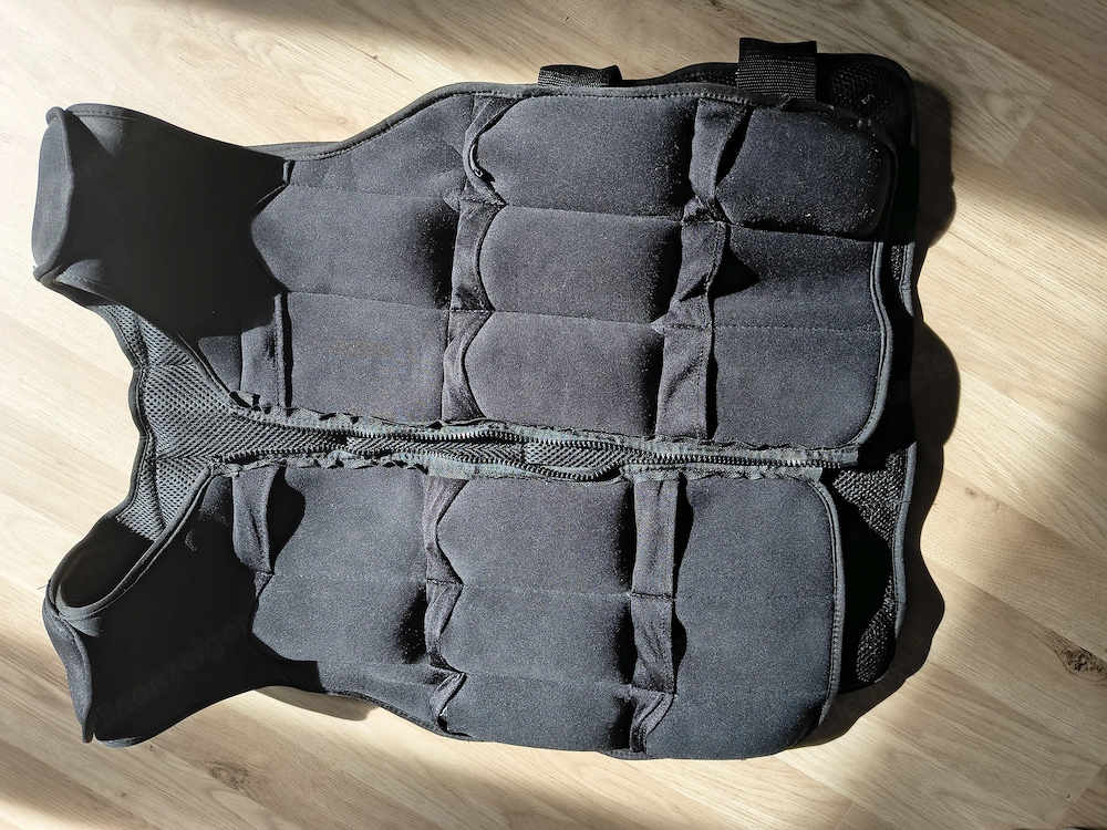 *** DH FitLife Verstellbare Gewichtsweste 30 kg neuwertig 