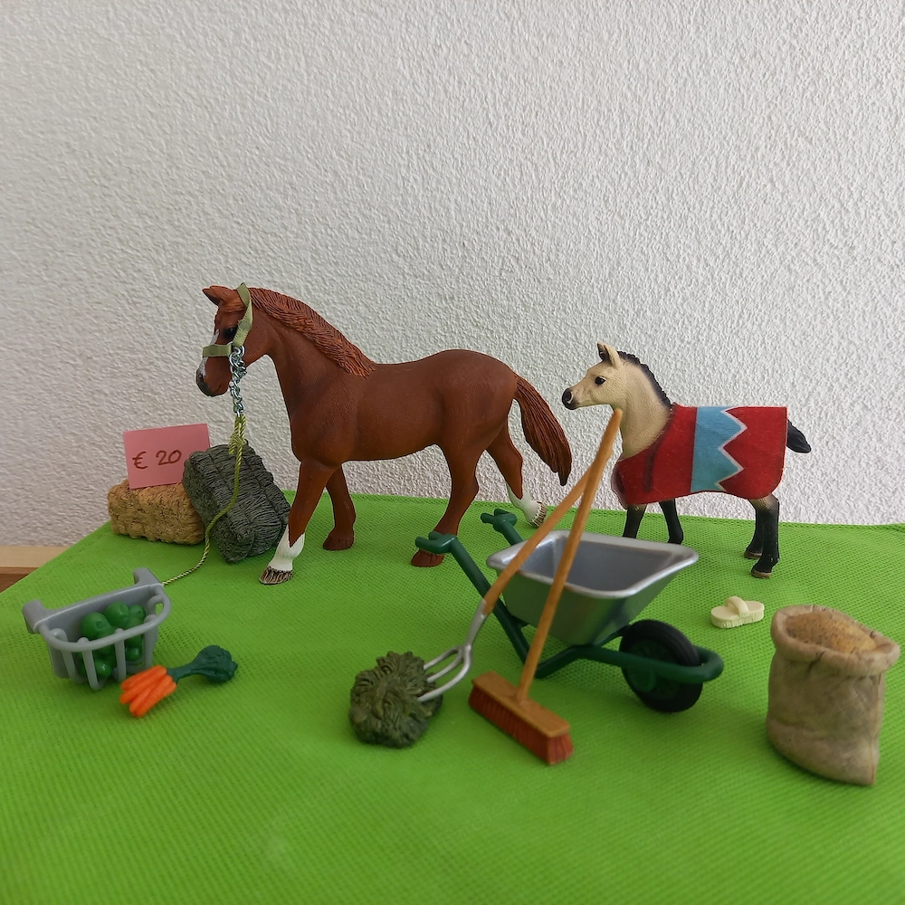 Spielfiguren Pferde