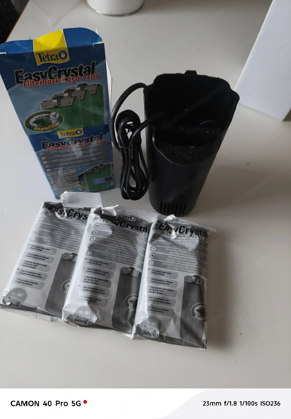 Aquarium Filter (Easy Crystal 250) Neu