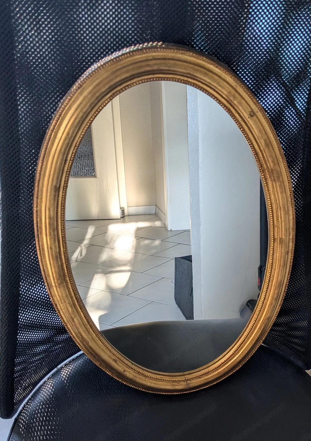 Spiegel antik oval