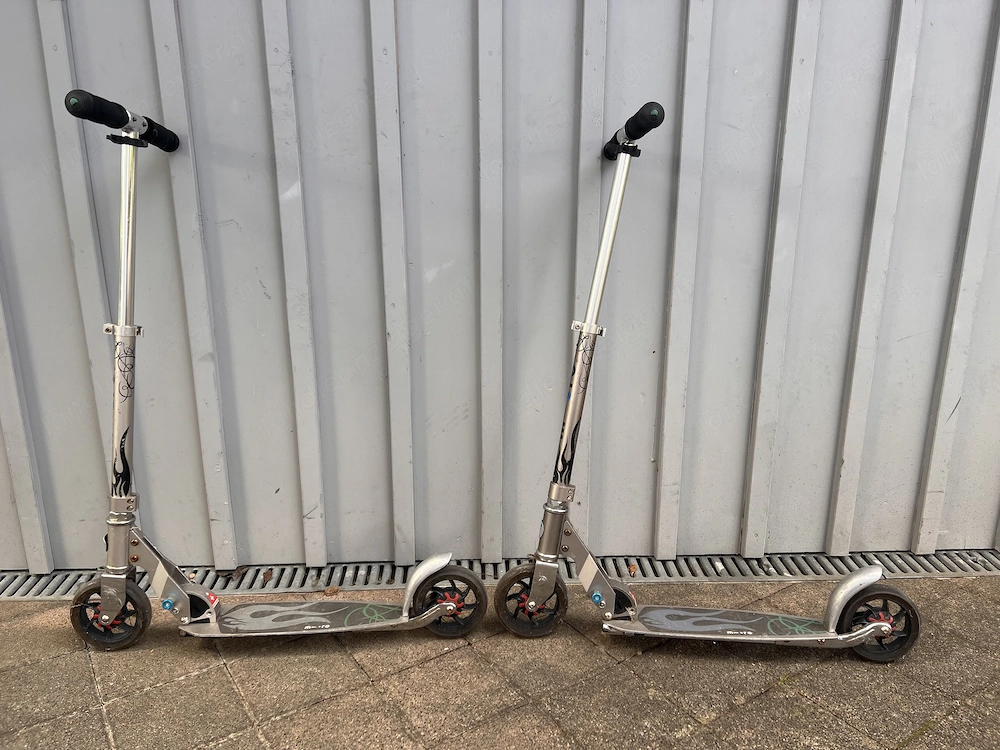Trittroller Kinder mit Bremse