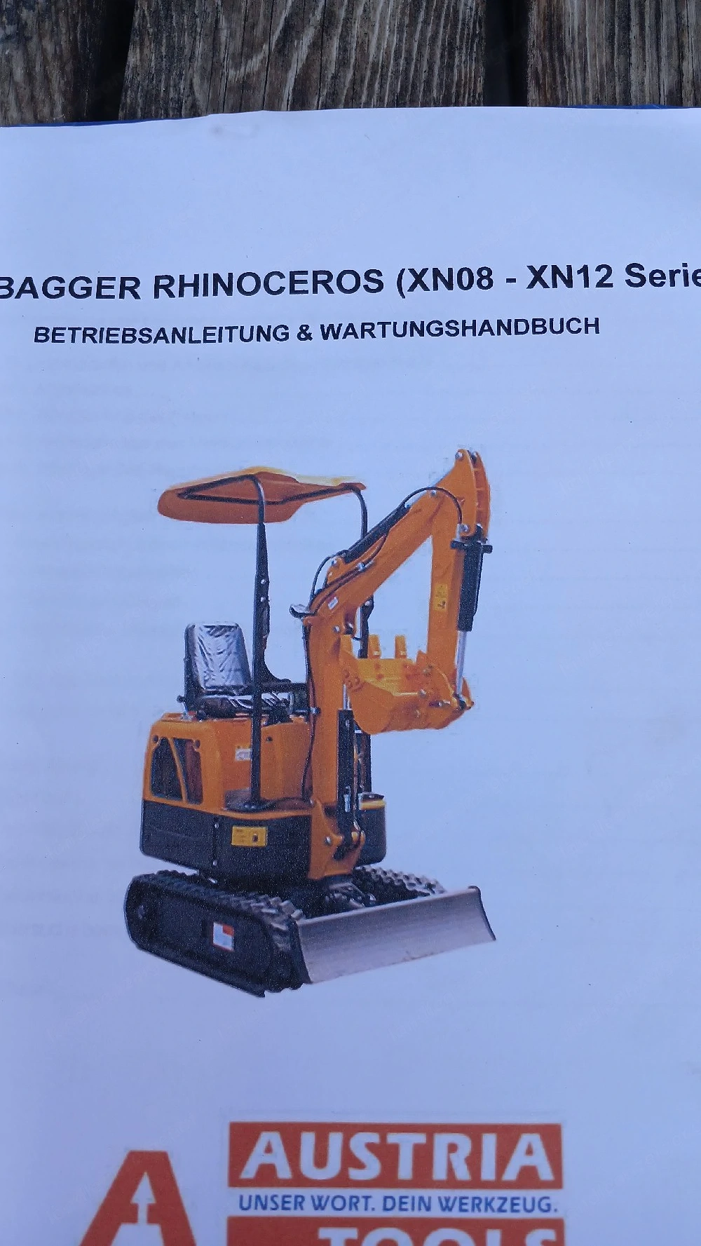 mini Bagger 
